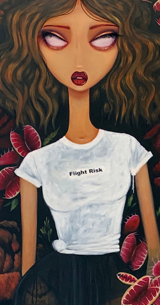 "Flight Risk" tee