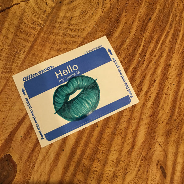 Hello my name is: Blue